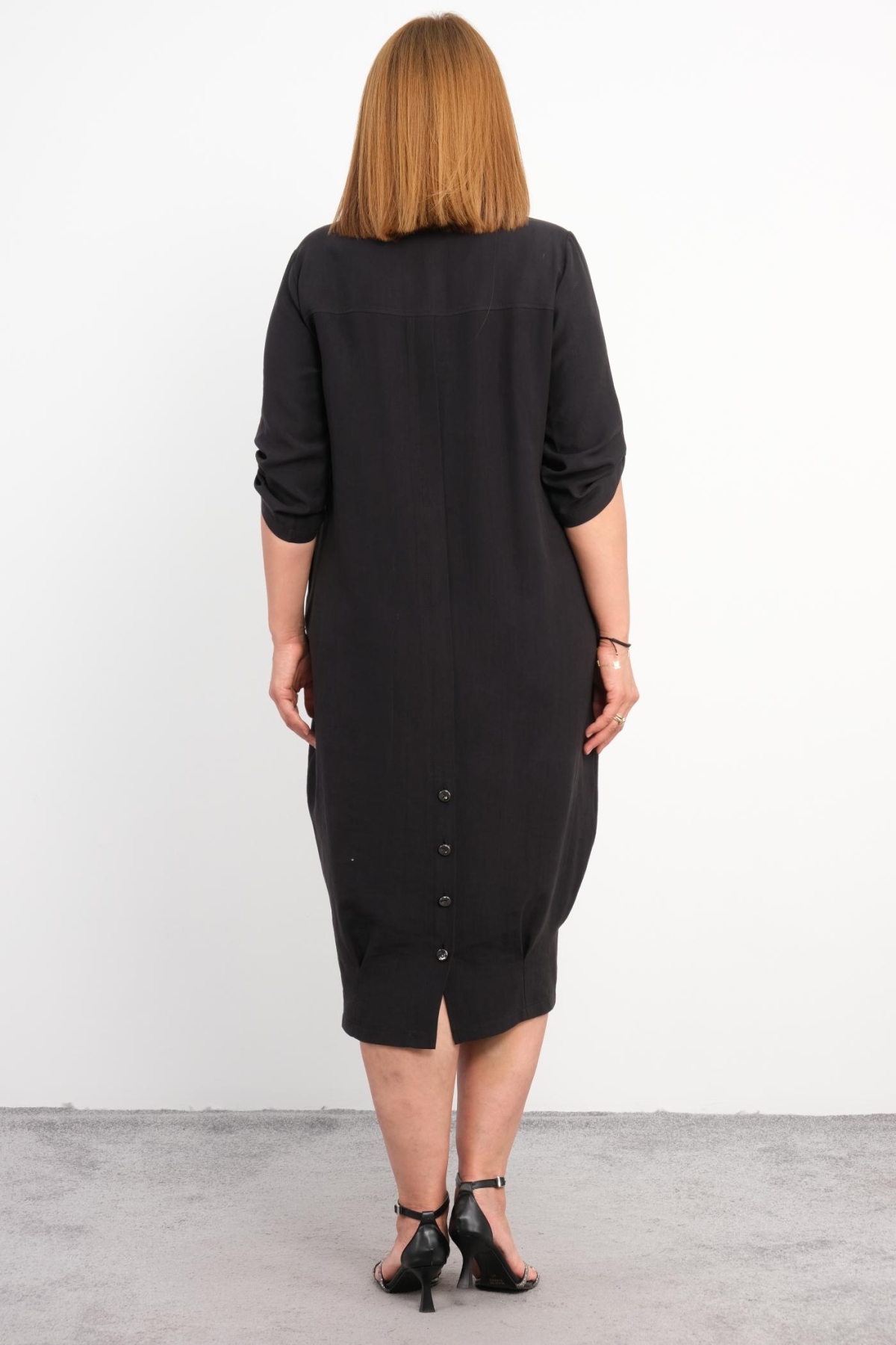 Plus Size Dress-Black