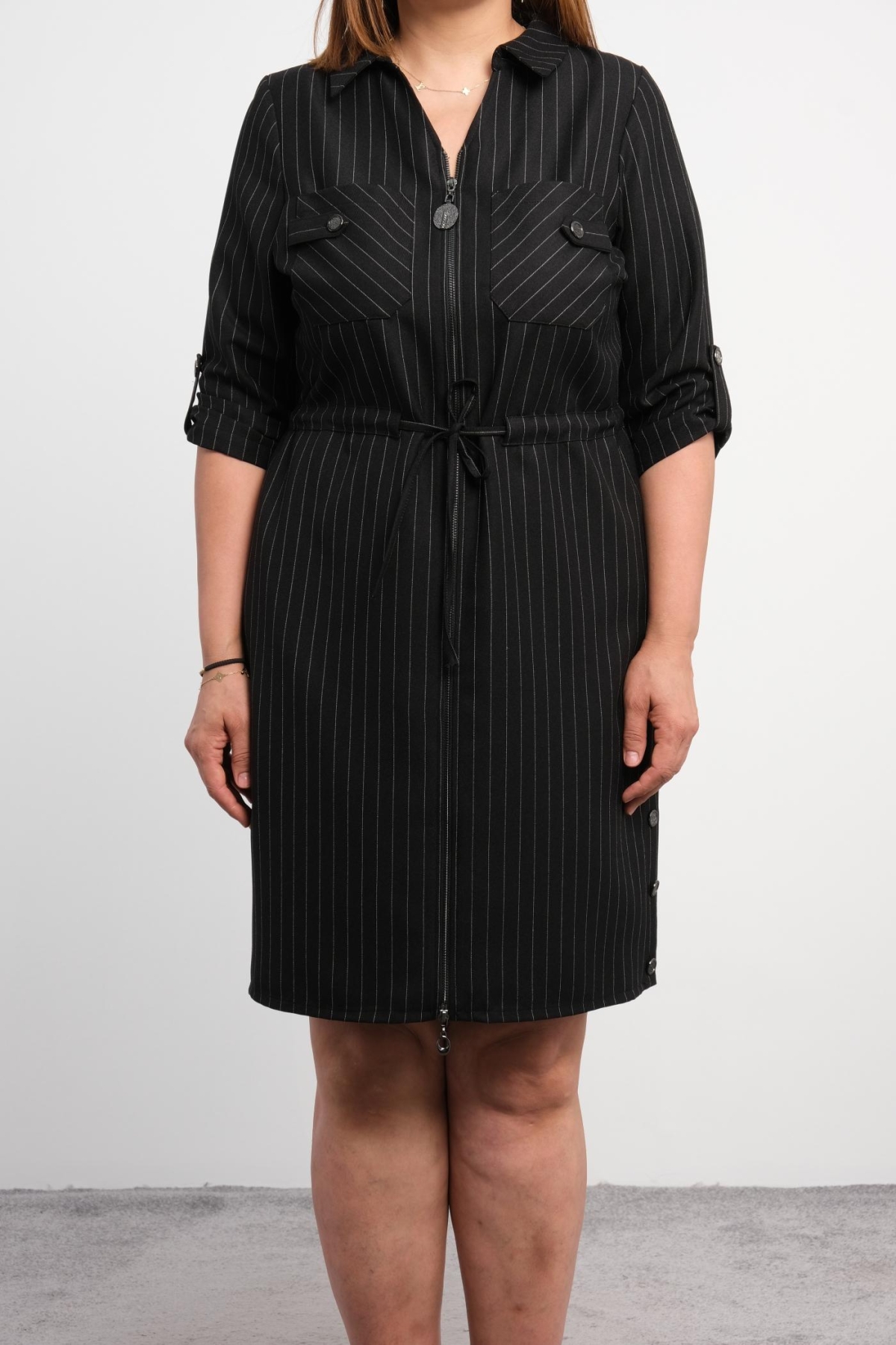 Plus Size Dress-Black