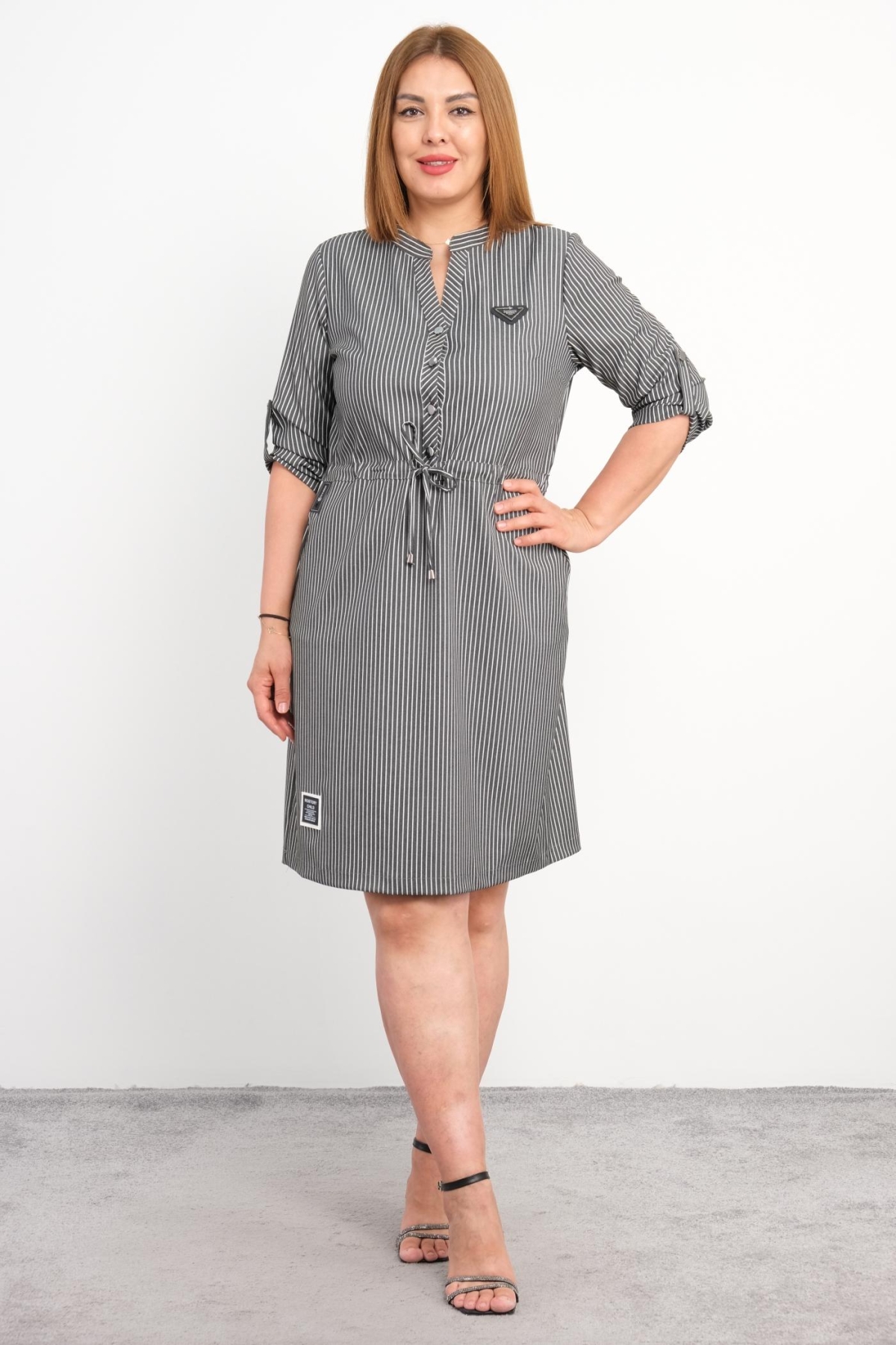 Plus Size Dress-Black