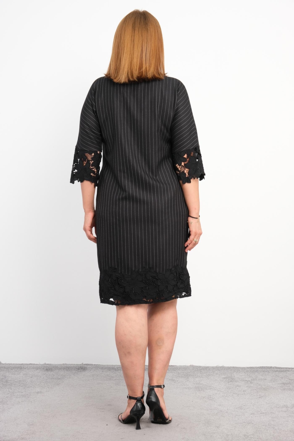 Plus Size Dress-Black