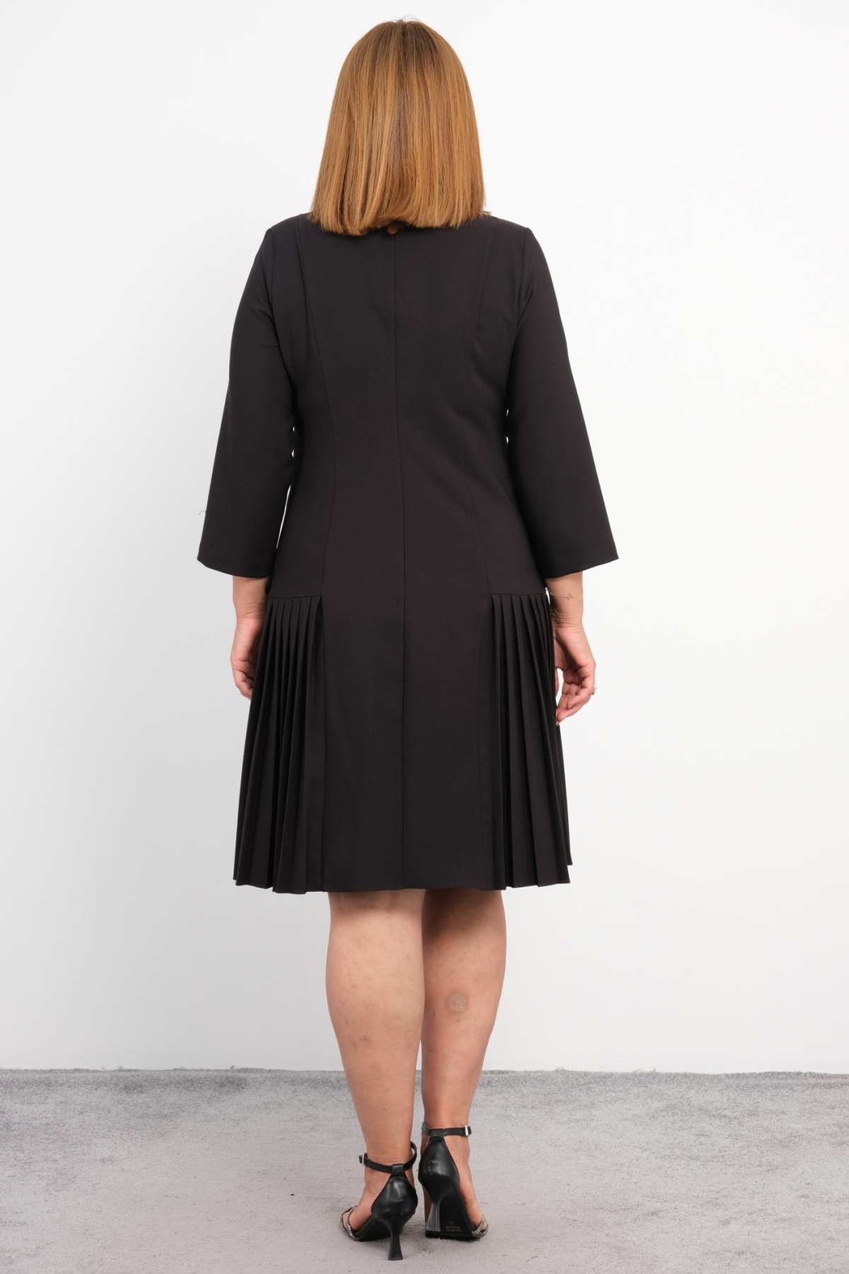 Plus Size Dress-Black