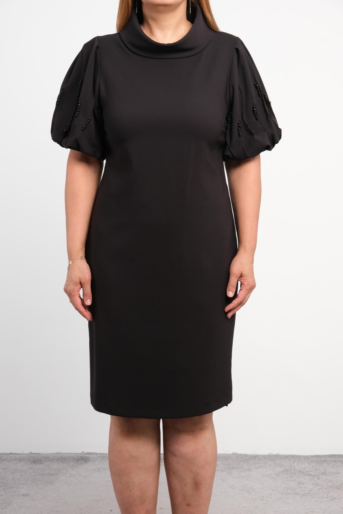 Plus Size Dress-Black