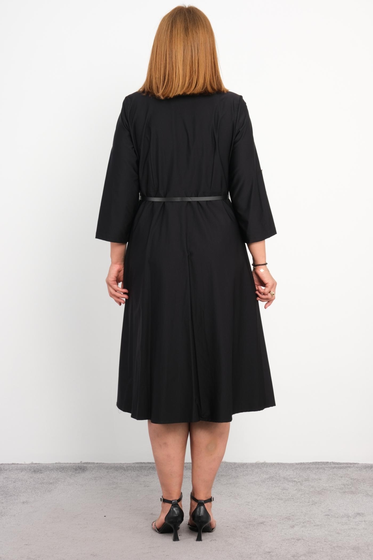 Plus Size Dress-Black