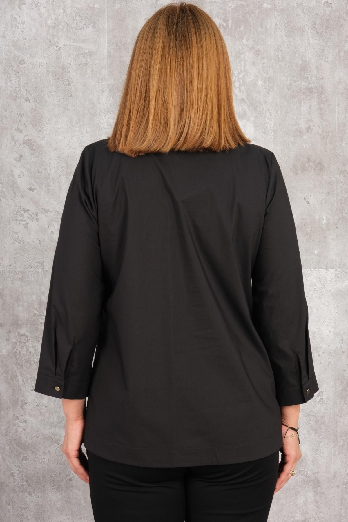Plus Size Shirt-Black